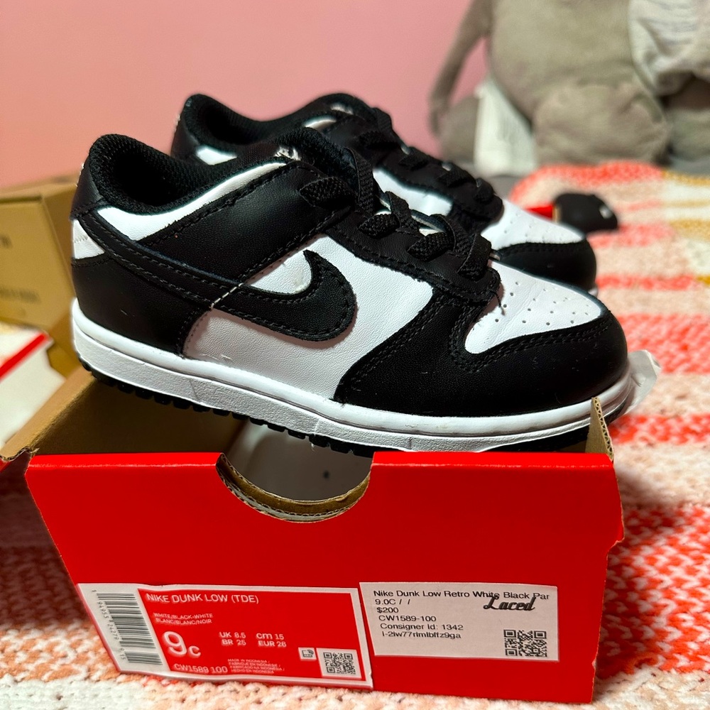Panda dunks toddler